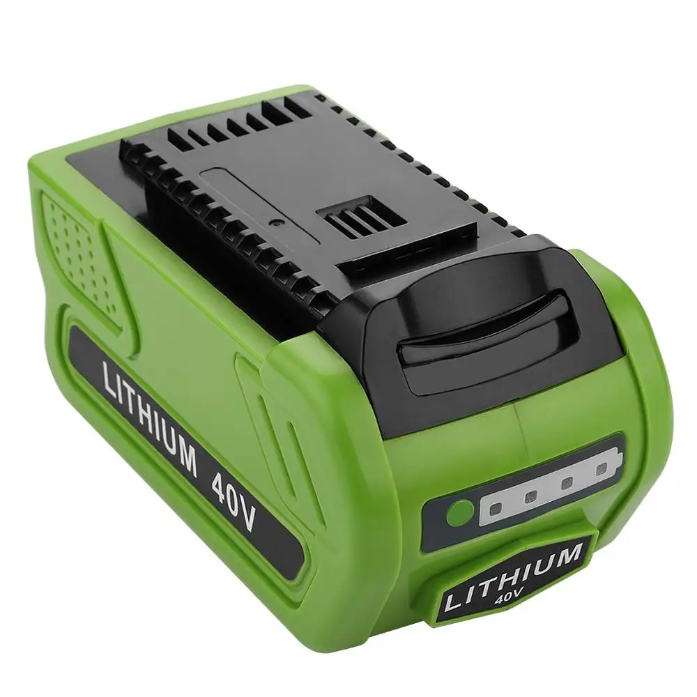 Аккумулятор ELEOPTION 40 в 6000 мАч для электроинструментов GreenWorks 29252 20202 22262 25312 25322 20642 22272