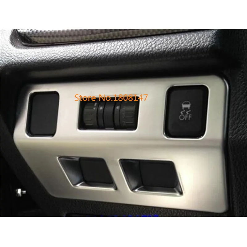 Для Subaru Forester 2013 2014 2015 2016 2017 крышка автомобильной палочки Abs Хромированная