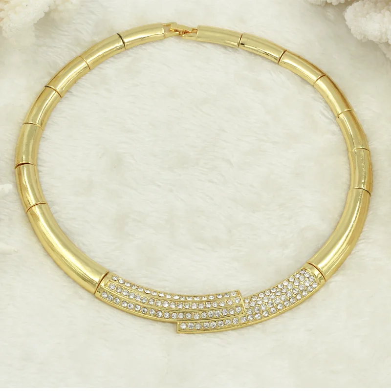 2017 Fashion Dubai Jewelry Sets Gold Necklace Earrings Bracelet Christamas Gift Women Wedding Jewelry|female jewelry set|jewelry sets goldwedding |