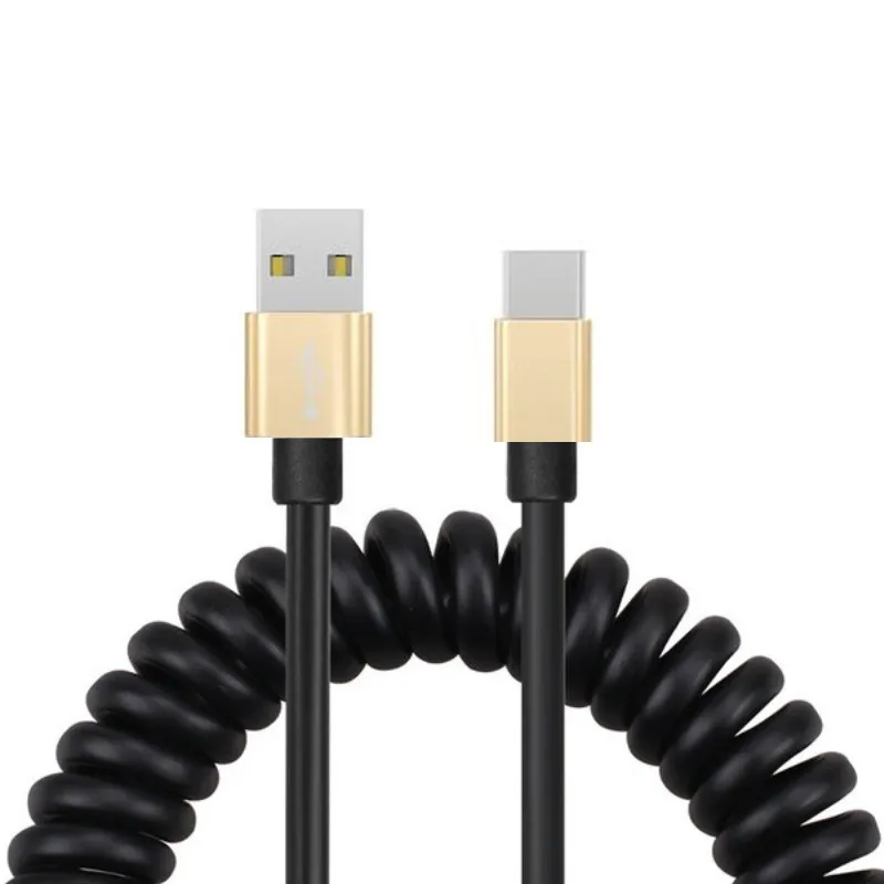 Type C USB или Dual usb 2.1A металлическое быстрое автомобильное зарядное устройство для