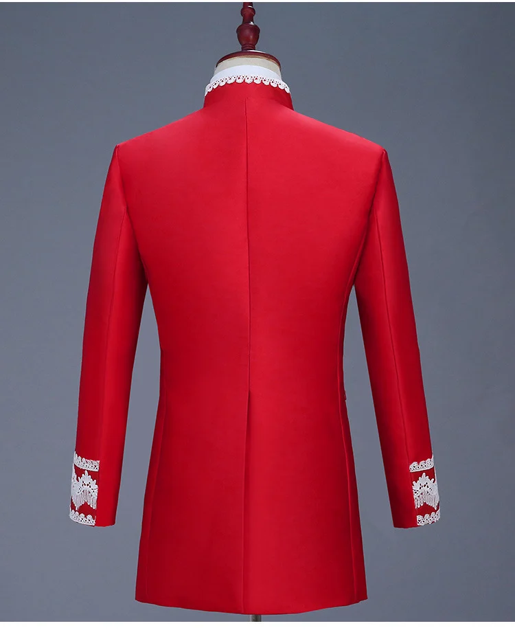 Мужской костюм из двух предметов приталенный пиджак + брюки Свадебный жениха на