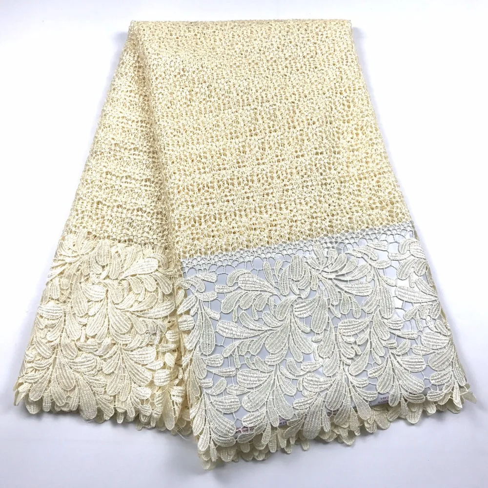Модная Высококачественная африканская кружевная ткань химическое кружево