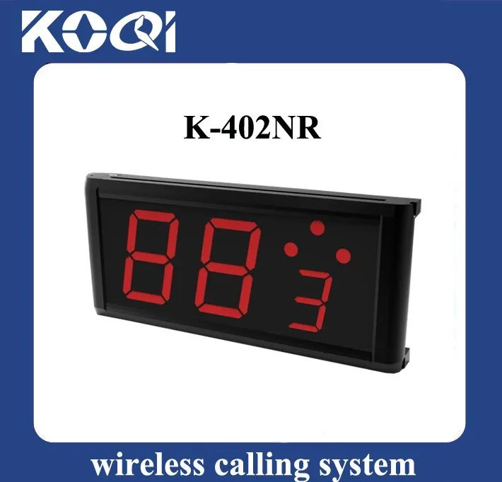 Беспроводная пейджинговая система для ресторана надежный зуммер нажмите на