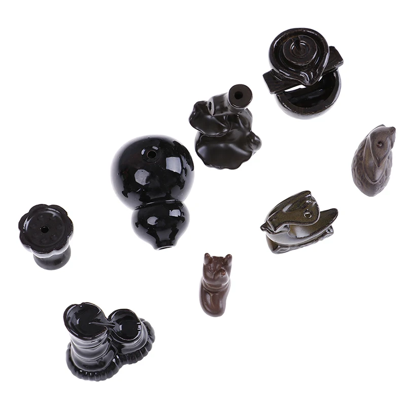 Домашние печи орнаменты 1 шт. подставка для лотоса керамическая курильница