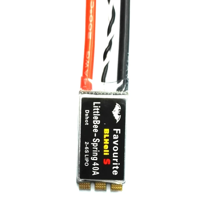 4X Favourite FVT LittleBee Spring 40A ESC Blheli_S Dshot 2-6S Mulitshot Oneshot42 OneShot125 For RC Racing Racer Drone Qudcopter | Игрушки и