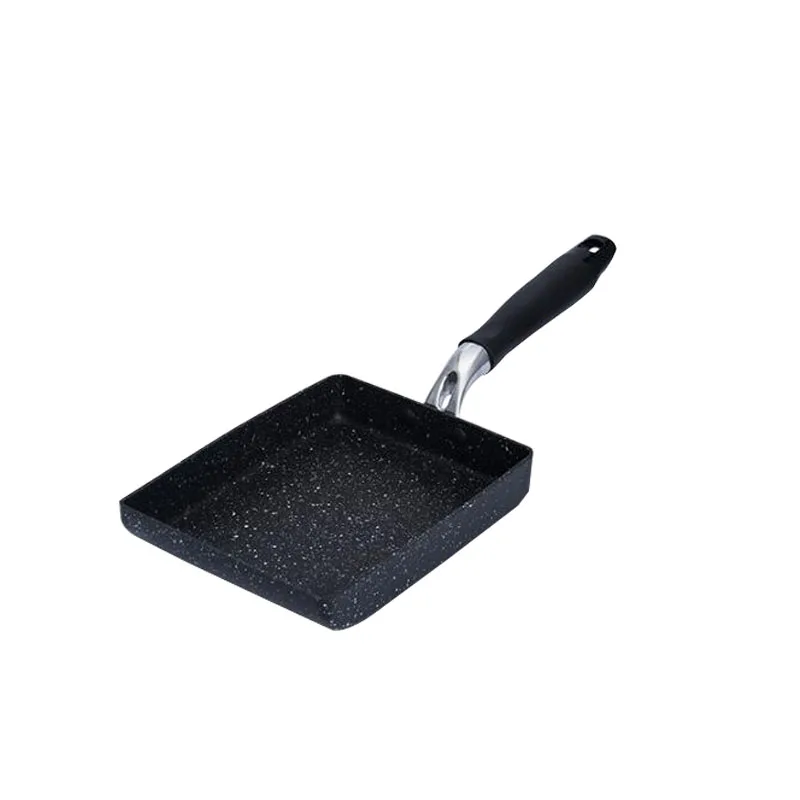 Сковорода для жарки омлета квадратная сковорода яиц Алюминиевая антипригарная 2