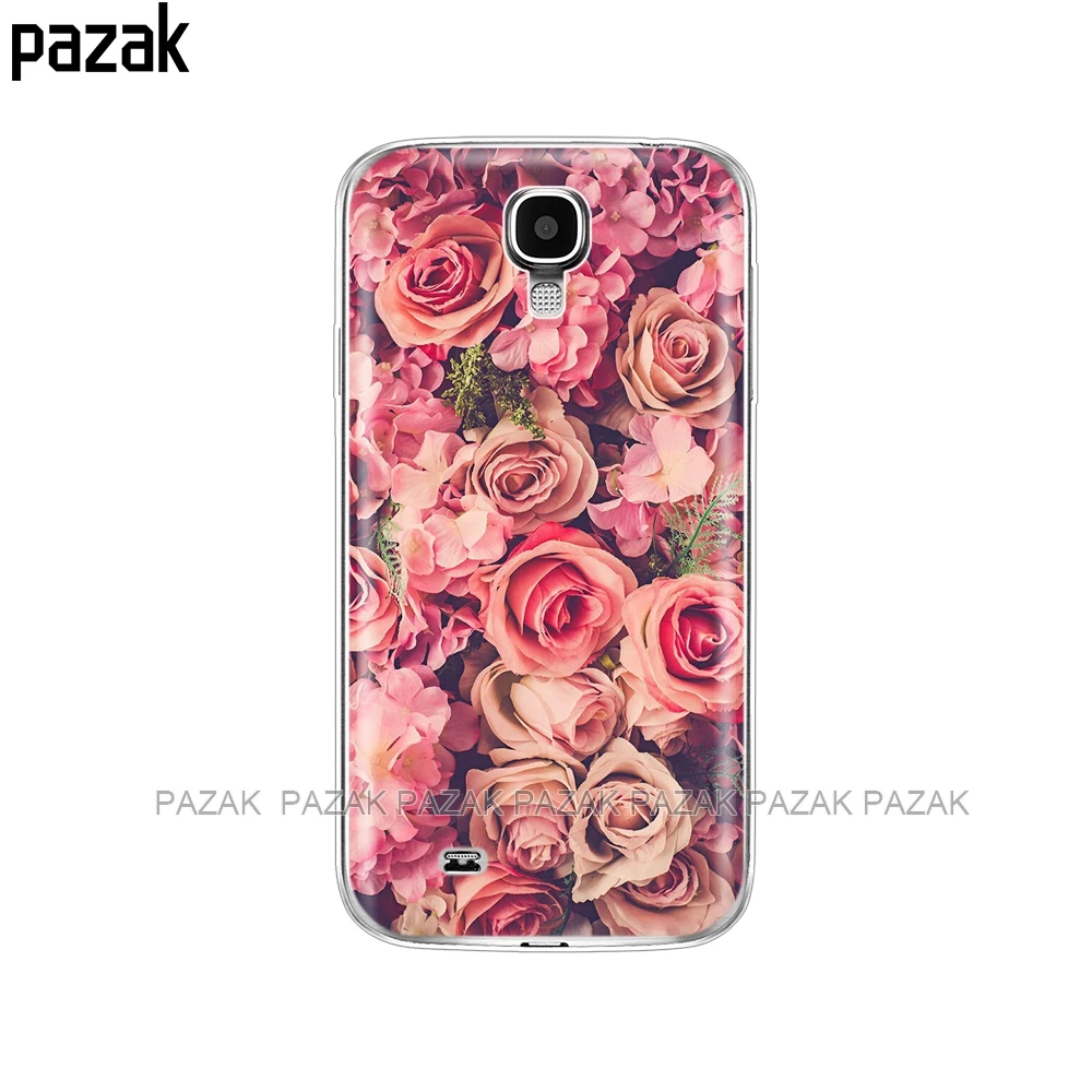 Мягкий силиконовый чехол для Samsung Galaxy S4 i9500, мягкий чехол из ТПУ для Samsung S4, чехол для телефона, полная защита 360 для S 4 - Цвет: 34372