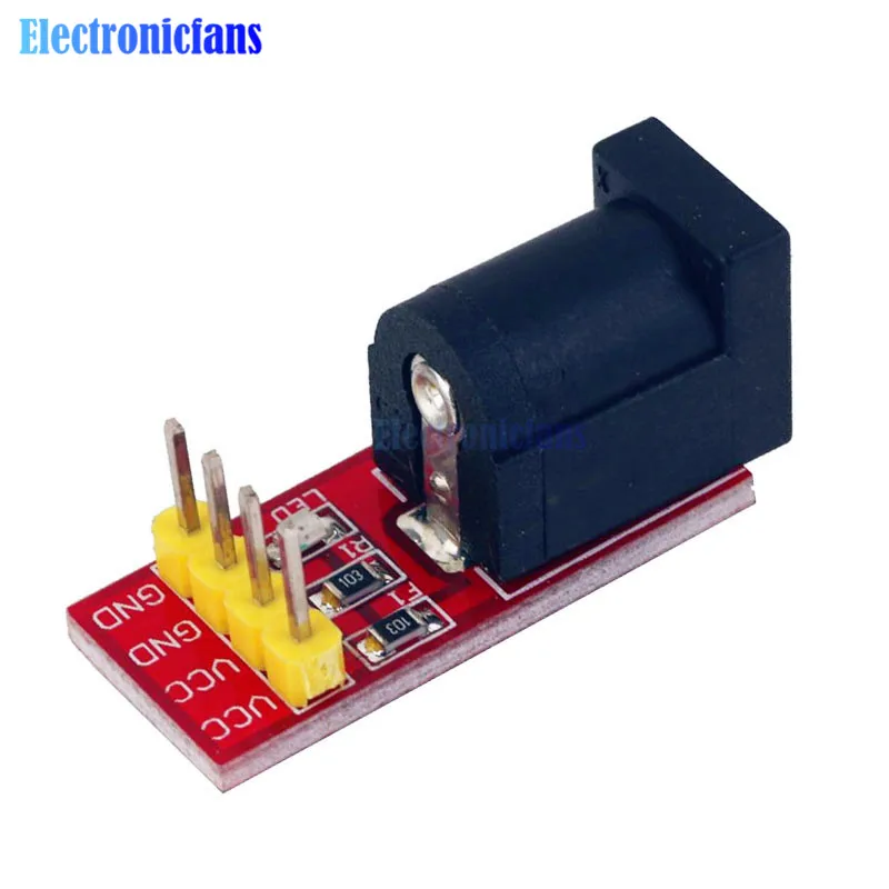 Плата адаптера питания постоянного тока 5 5x2 1 мм для Arduino 2 шт. мм|power module|board arduinodc dc |