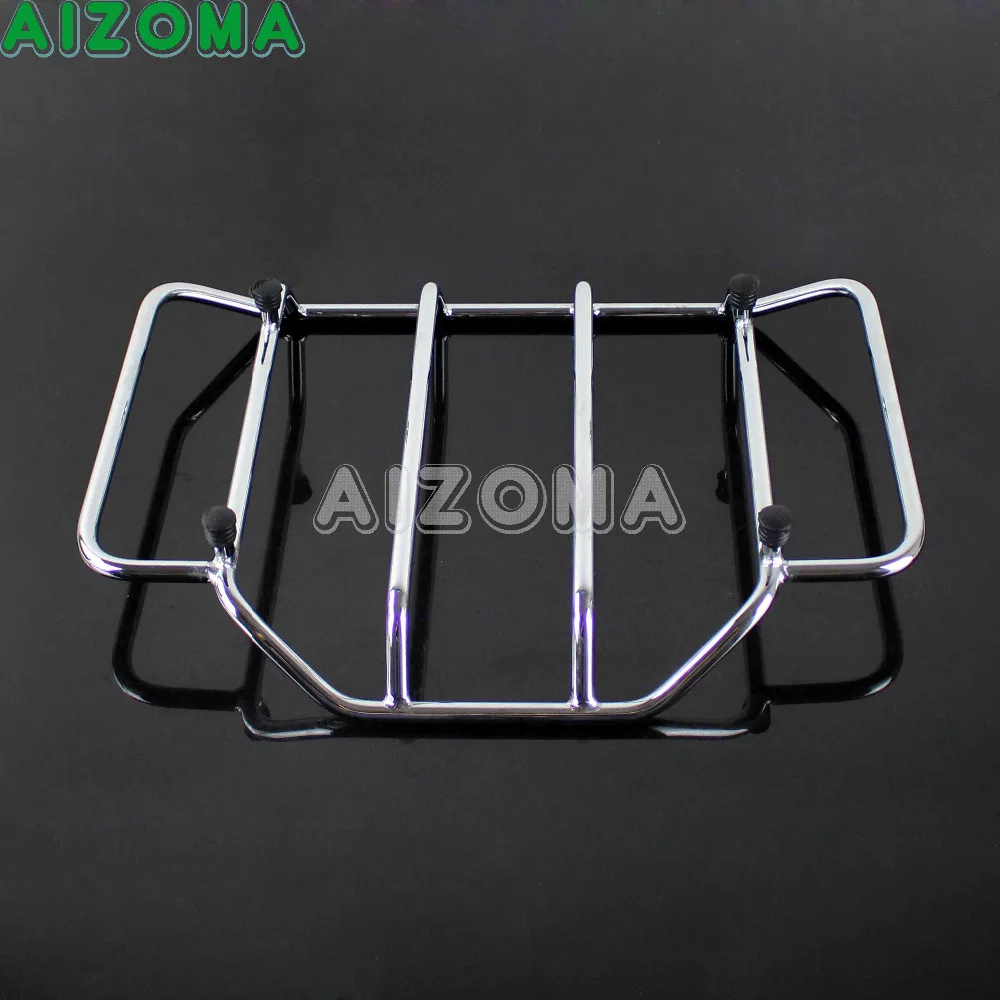 Хром мотоцикл тур пакет чемодан верхняя стойка для Harley Touring Electra Street Glide FLHT FLHR FLHS Road King FLH Road Glide