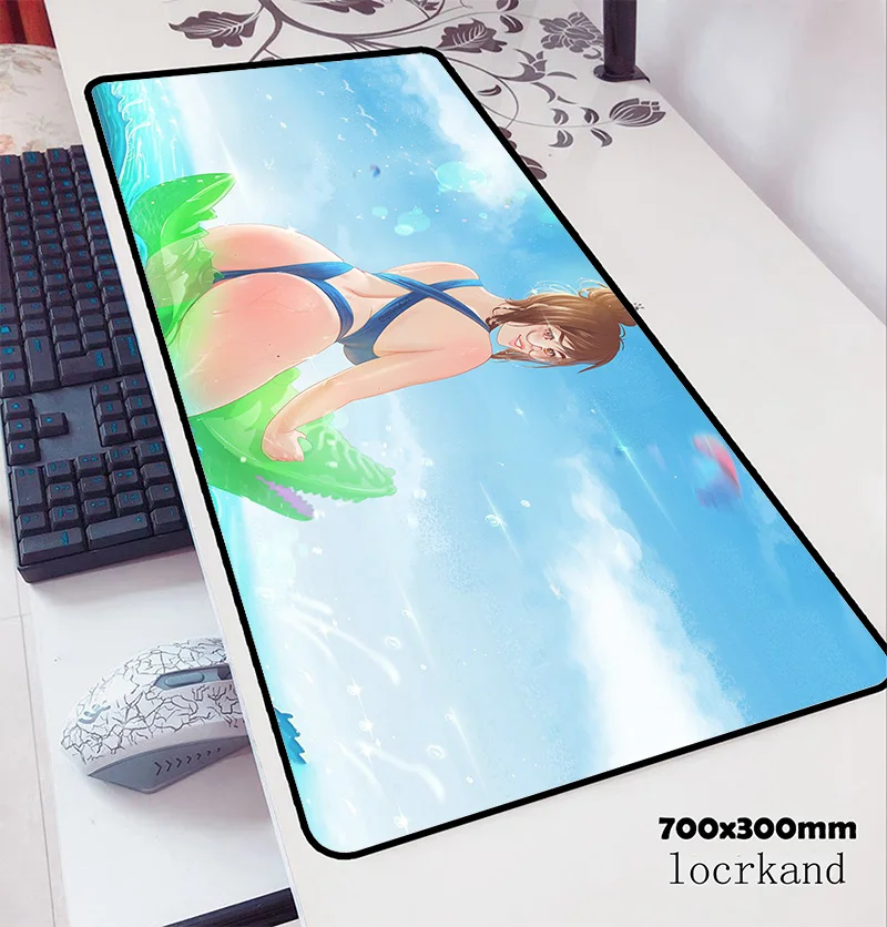 Коврик для мыши ow 700x300x3 мм высококачественный компьютерный коврик геймпад