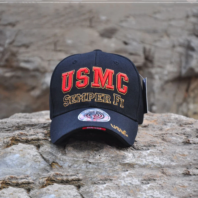 MNKNCL 2019 Новый военный фанат наружная тактическая бейсболка с надписью USMC Боевая