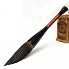 Кисть для каллиграфии в форме большого бункера с медвежьим ворсом, кисть для китайской каллиграфии, канцелярские принадлежности