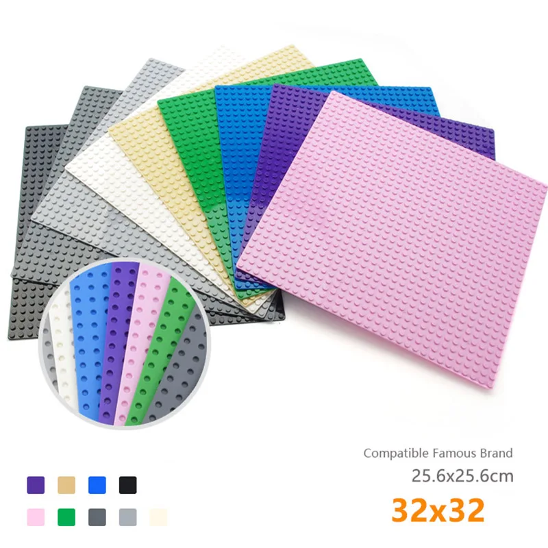 Зеленый розовый синий черный серый маленькие точки базовая пластина для