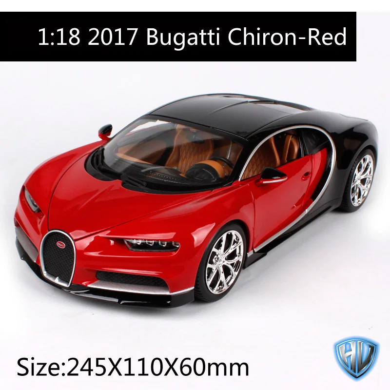Bburago 1:18 bugatti chiron синий красный автомобиль литье под давлением высокого уровня Драгоценная Игрушечная модель автомобиля Коллекционирование форма автомобиля в подарок 11040