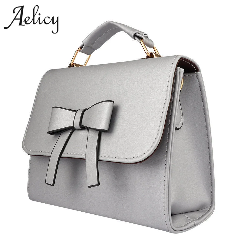 Aelicy Bolsos Mujer горячая Распродажа 2020 женская сумка мессенджер с бантом модная через