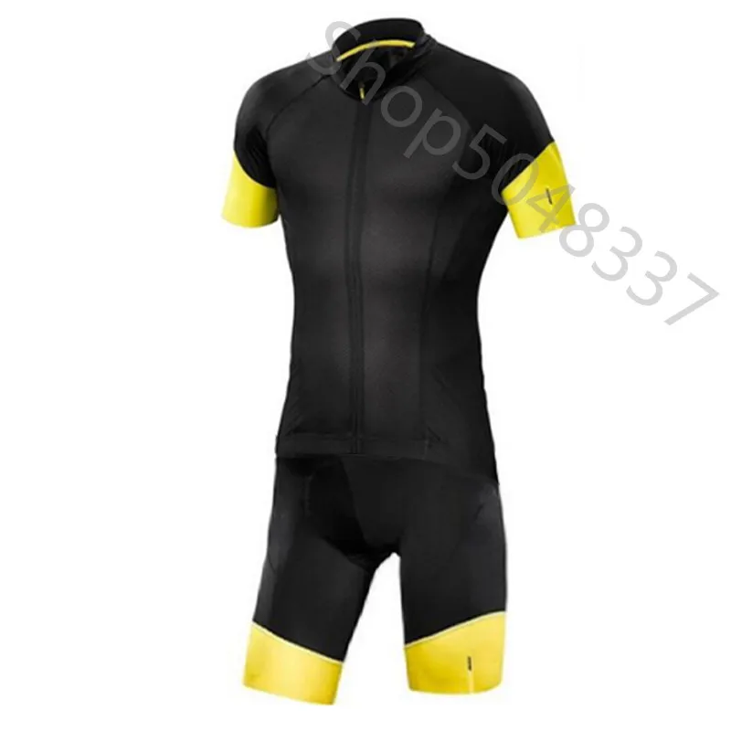 Pro Team триатлон костюм мужской Mavic Велоспорт Джерси Skinsuit комбинезон Майо Одежда