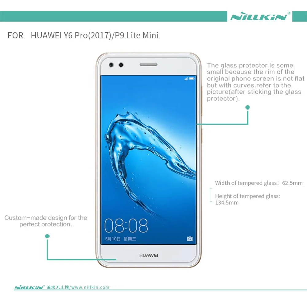 for huawei Enjoy 7 Screen Protector Nillkin Amazing H+PRO Tempered Glass HUAWEI Y6 Pro 2017 P9 Lite Mini tempered glass | Мобильные