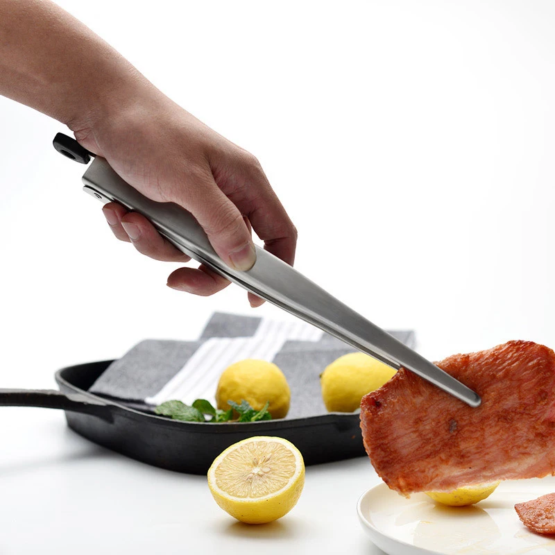 Щипцы для барбекю из нержавеющей стали практичная морские водоросли Пособия по