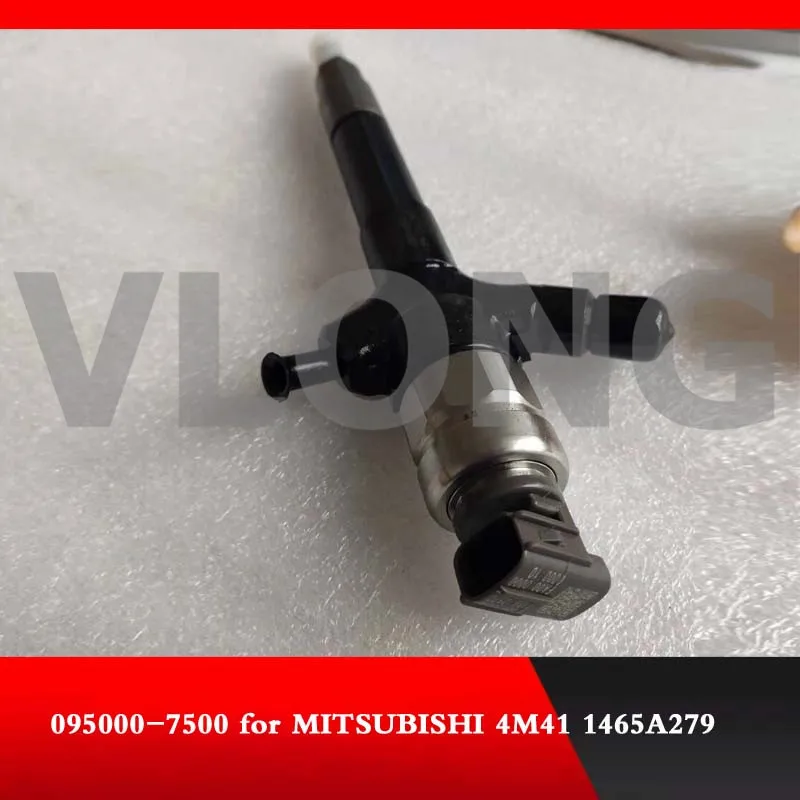 Подлинный и оригинальный новый common rail топливный инжектор 095000-7500 для 4M41 1465A279 |