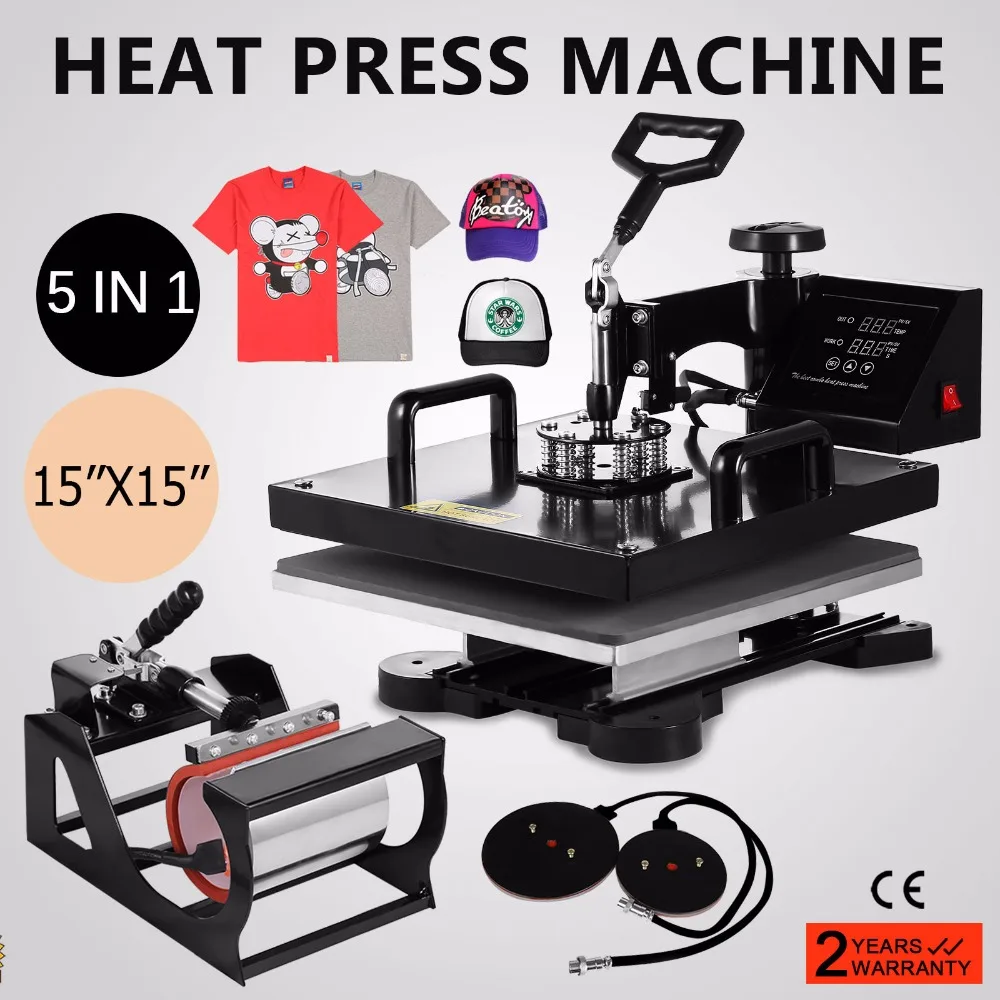 Удобная машина для теплопередачи новый цифровой Раскладушка 15X15 дюймов (38X38 см)