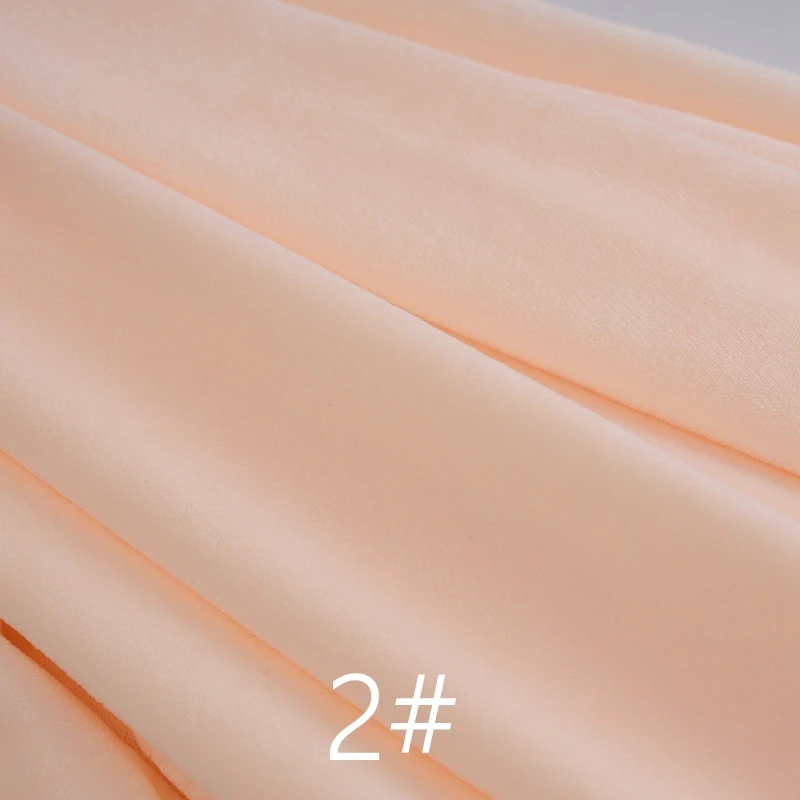 Ткань телесного цвета, мягкая короткая плюшевая ручная работа, Зимняя Одежда для куклы, толстая плюшевая ткань 40x50 см/шт S2