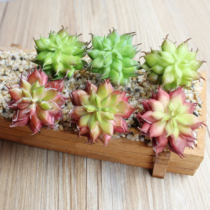 Праздничные принадлежности искусственное суккулентное растение цветок