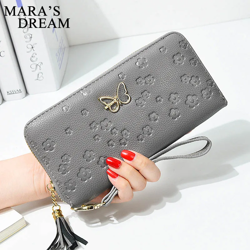 2018 женские короткие кошельки из искусственной кожи с бабочкой Женский кошелек на