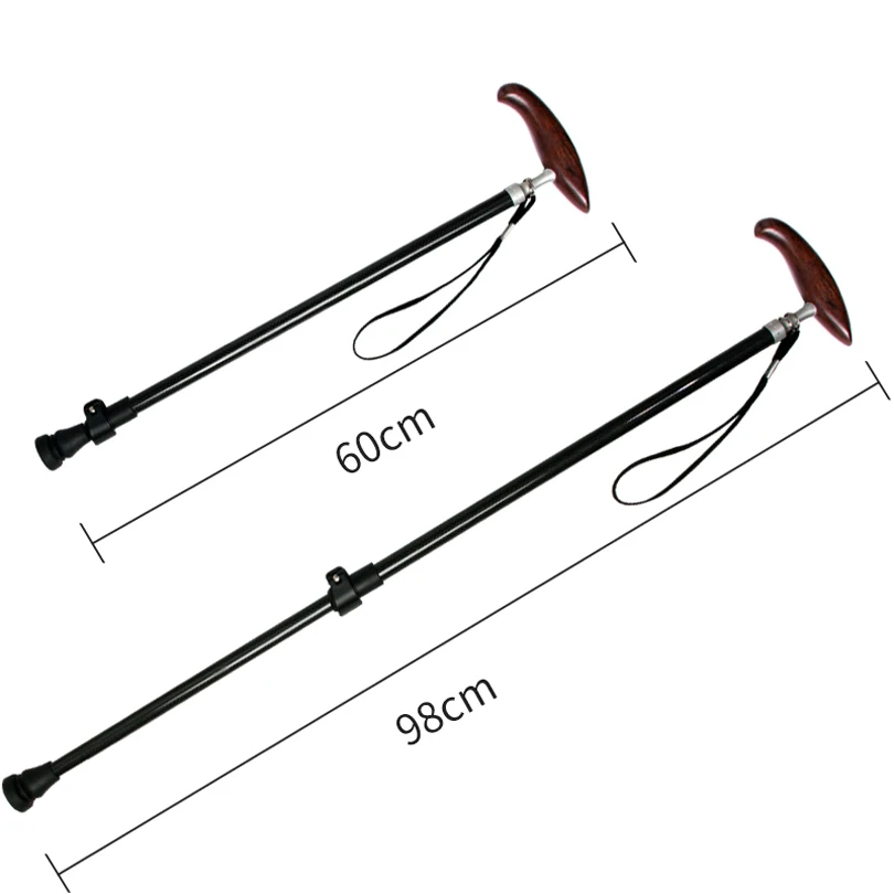 КОРАМАН старик T-ручка треккинг складной ледоруба восхождение полюс костыль