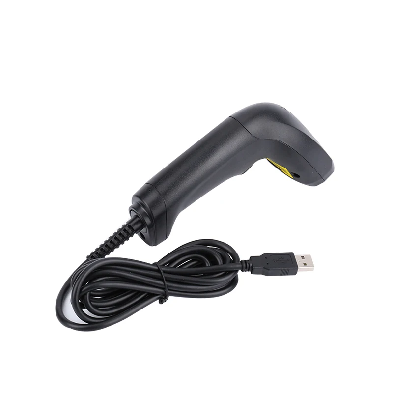 Ручной сканер CCD считыватель штрих кодов с RS232 и USB линией передачи данных для