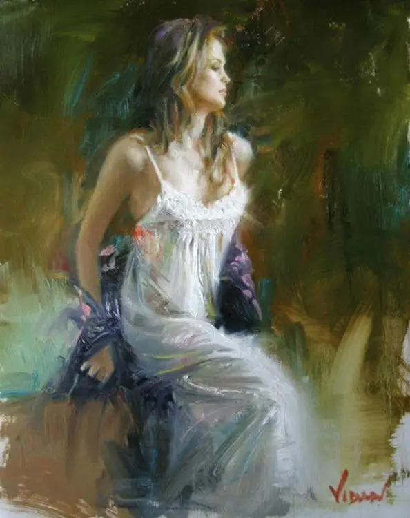 Художественная кисть современное импрессионистское искусство красивые подарки