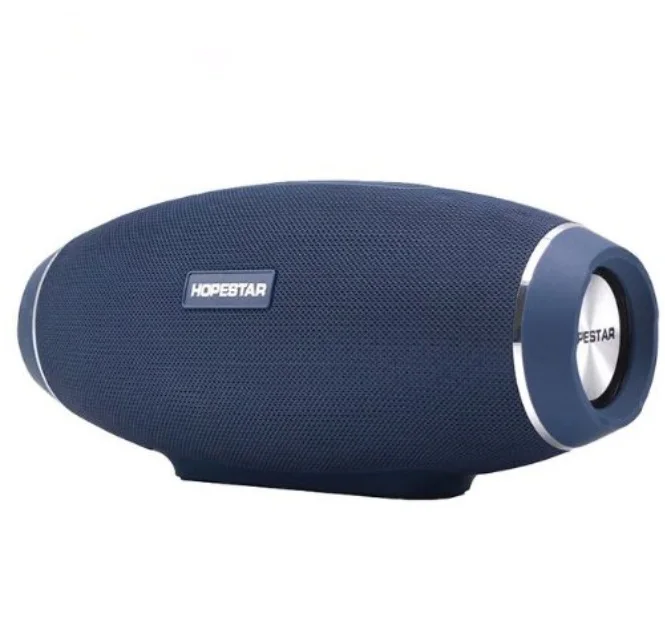 HOPESTAR H20 IPX5 водонепроницаемая пыле bluetooth-динамик шокирующие звуковые высокий тяжелый бас сетки дизайн телефона технической поддержки зарядки - Цвет: dark blue
