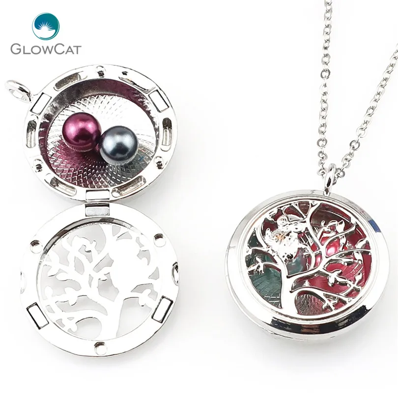 30mm Round Magnetic Living Memory Tree Owl Animal Locket for Charms Floating Pendants K1250 | Украшения и аксессуары