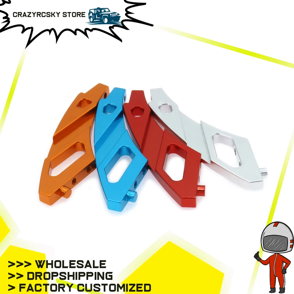 1 шт. RCAWD сплав алюминиевая Скоба для шасси Передняя анти изгиб пластина 1/10 Rc