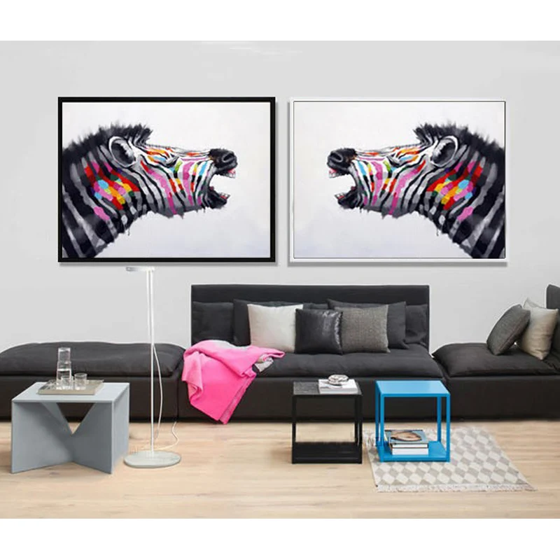 Картина маслом Цезарь Современная картина на холсте абстрактная живопись