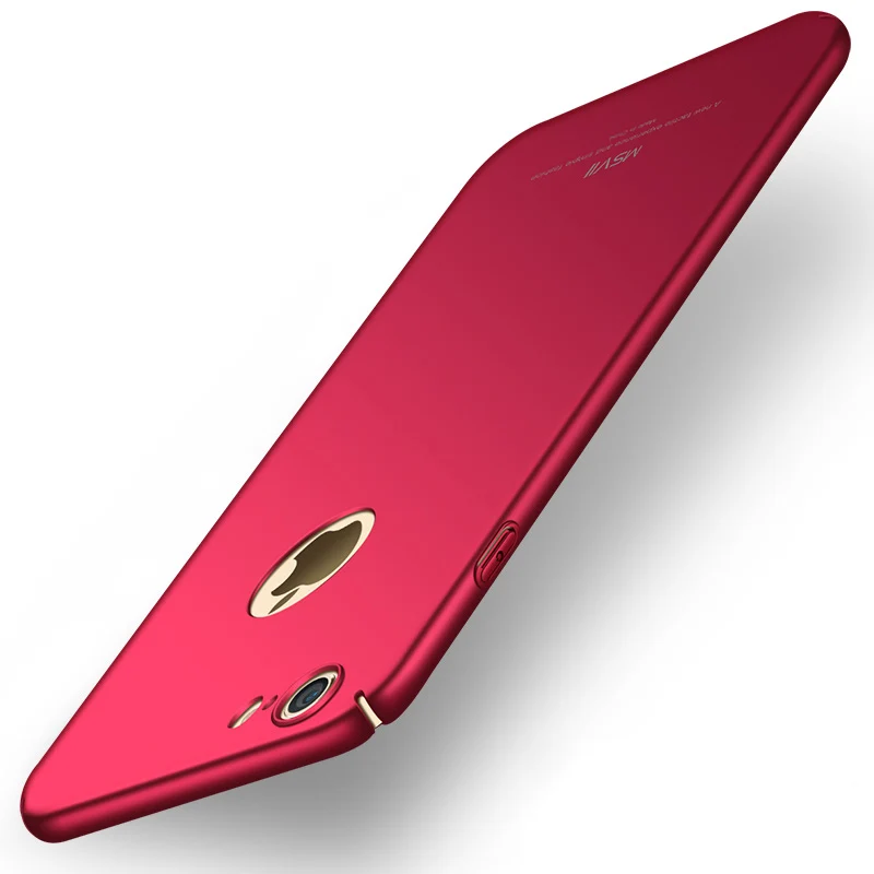 Оригинальный MSVII бренд для iPhone 6 6s Матовый Жесткий чехол PC Coque Plus Тонкий чехлы