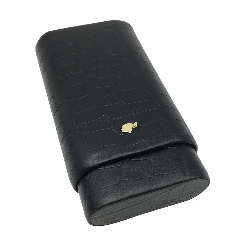 Хорошее качество COHIBA роскошный черный цвет глянцевая древесина сигары гумидор