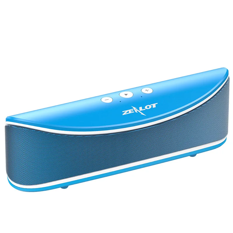 ZEALOT S2 Super Bass стерео USB bluetooth колонка Беспроводная с сабвуфером и микрофоном слот