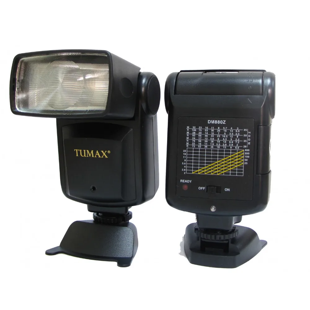 Вспышка Mettzchrom TUMAX DM880Z для canon nikon digital manuel flash|Фотовспышки| |