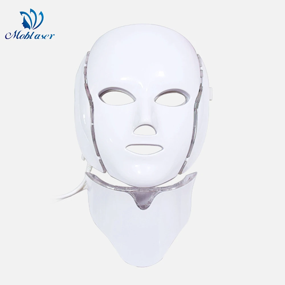 светодиодная маска Светодиодный фотоновая для лица светотерапия отбеливающий