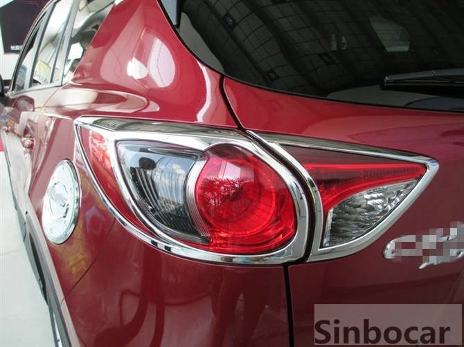 Хромированный задний фонарь для Mazda CX-5 2012 2013 2014 2015 Бесплатная доставка |