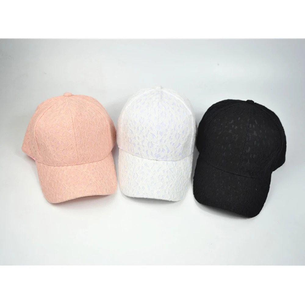 2019 Регулируемая летняя кепка со шнуровкой хлопковая бейсболка для женщин