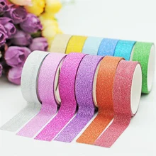 5 м Блестящая Бумага васи лента Kawaii Adesiva Decorativa японские канцелярские товары Скрапбукинг Декоративные ленты