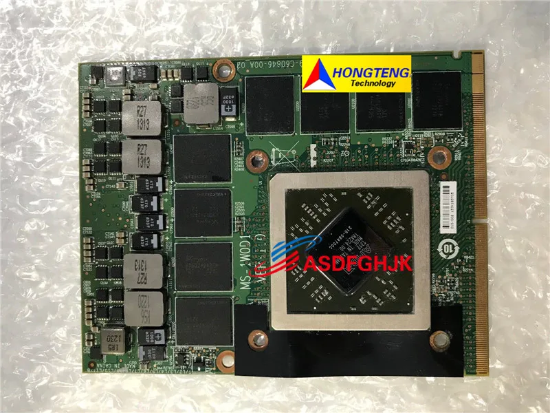 HD8970M R9 M290X M290 290 видеографические карты GDDR5 для MSI GX70 GX60 Z70 2BA MS 176K 1W0D1 109 C60846 00A