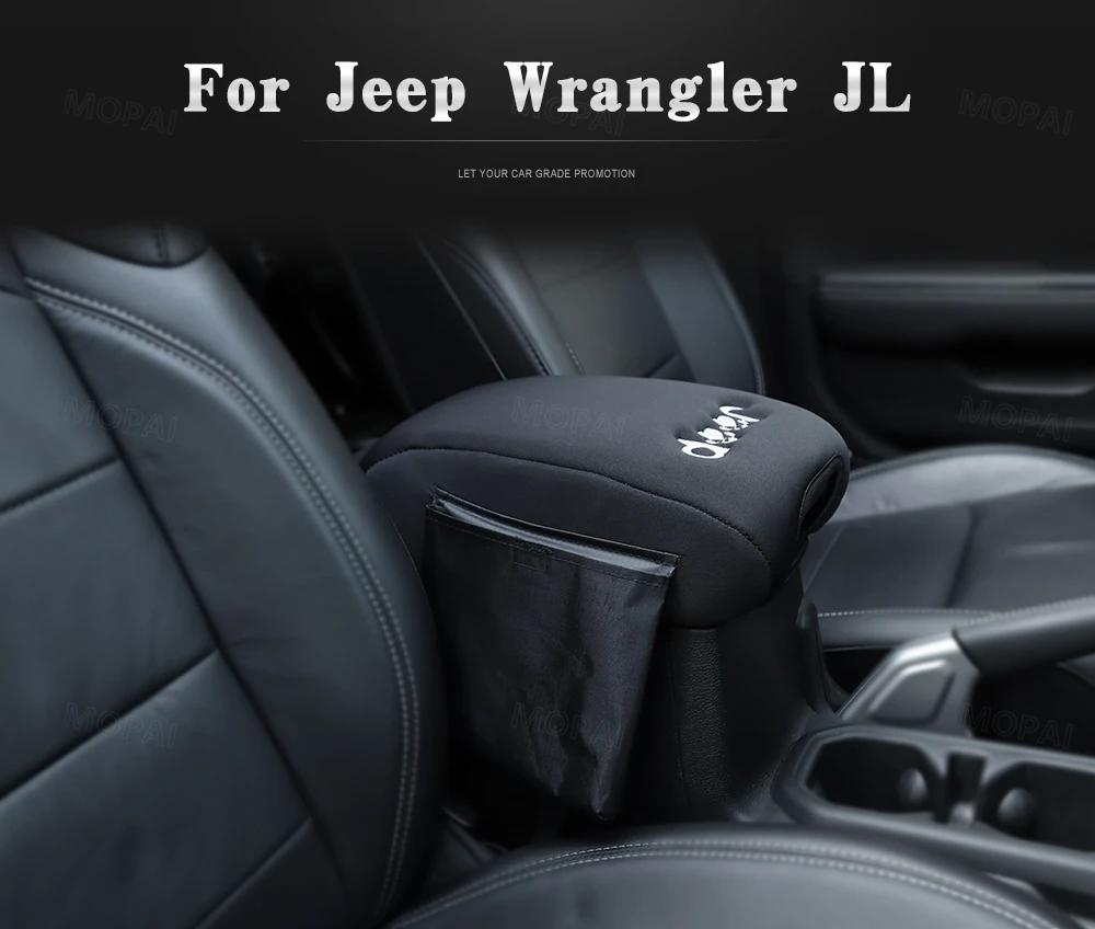 Подлокотники MOPAI для Jeep Wrangler JL Up, подлокотник для автомобильного сиденья, чехол, сумка для хранения, для Jeep Wrangler JL, автомобильные аксессуары