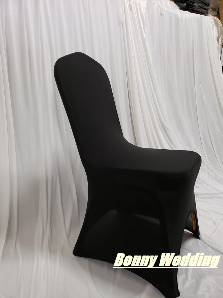 100 шт. универсальные чехлы для стульев белые спандекс свадеб|chair mp3|ribbon machineribbon printer