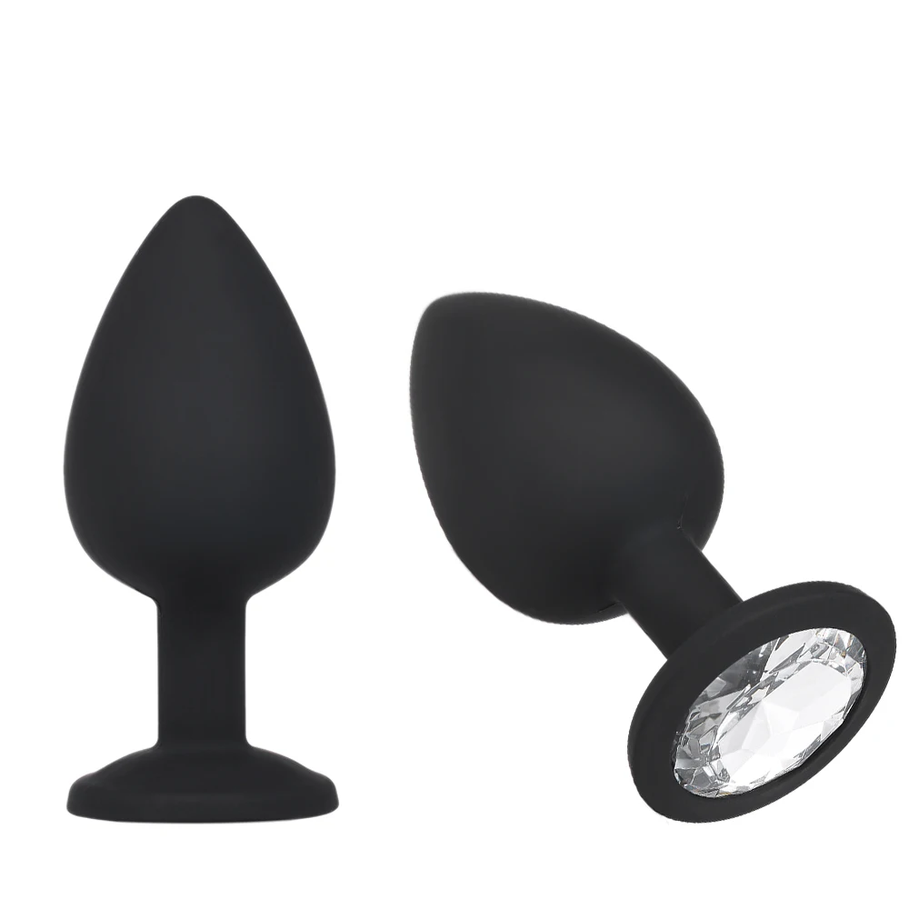 1 шт. анальная пробка и силиконовый массажер простаты Анальный тренажер Анальная