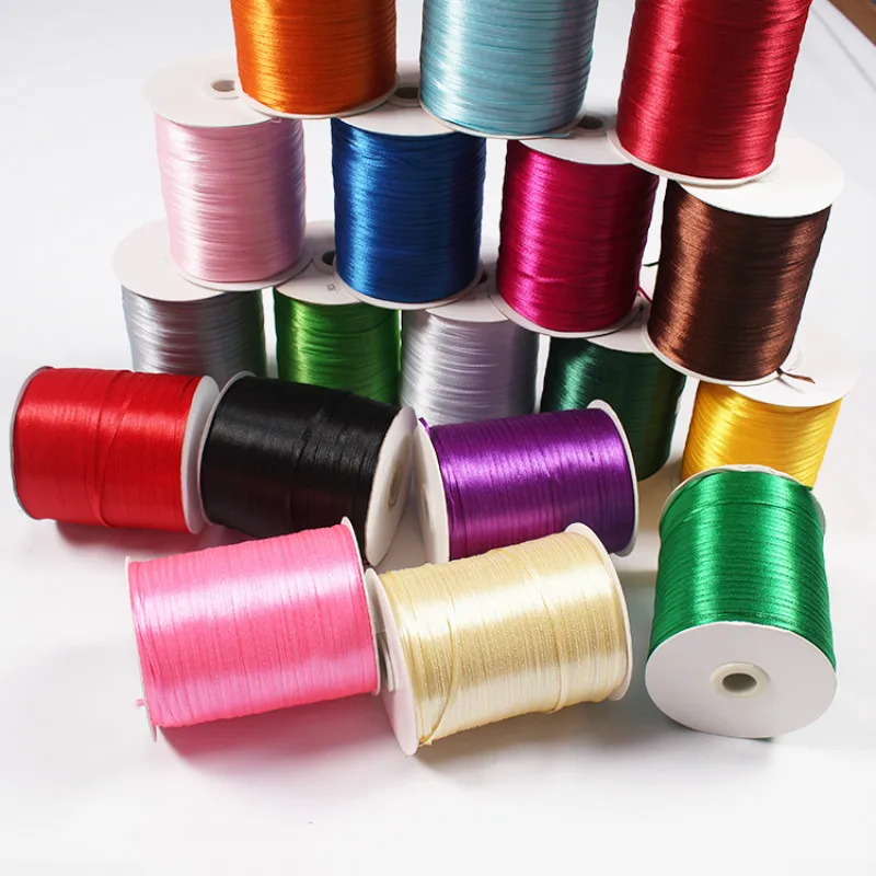 3mm Satin Ribbons for Craft Sewing Fabric Christmas Wedding Supplies Party Decoration Gift Wrap DIY Handmade Material (10Meters) | Дом и сад