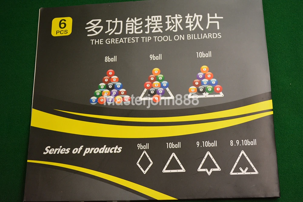 Бильярдный Держатель Невидимый стеллаж позиционирование наклейка для стола