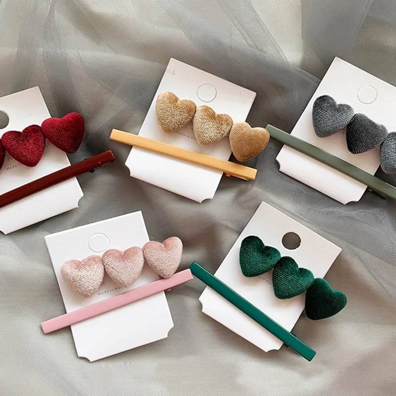 2 шт./компл. корейские элегантные женские зажимы для волос простые заколки с