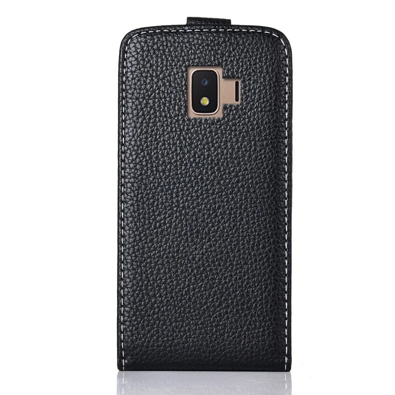 Для Samsung Galaxy J2 Core J260F J260 чехлы из ТПУ кожаный Вертикальный чехол с откидной крышкой